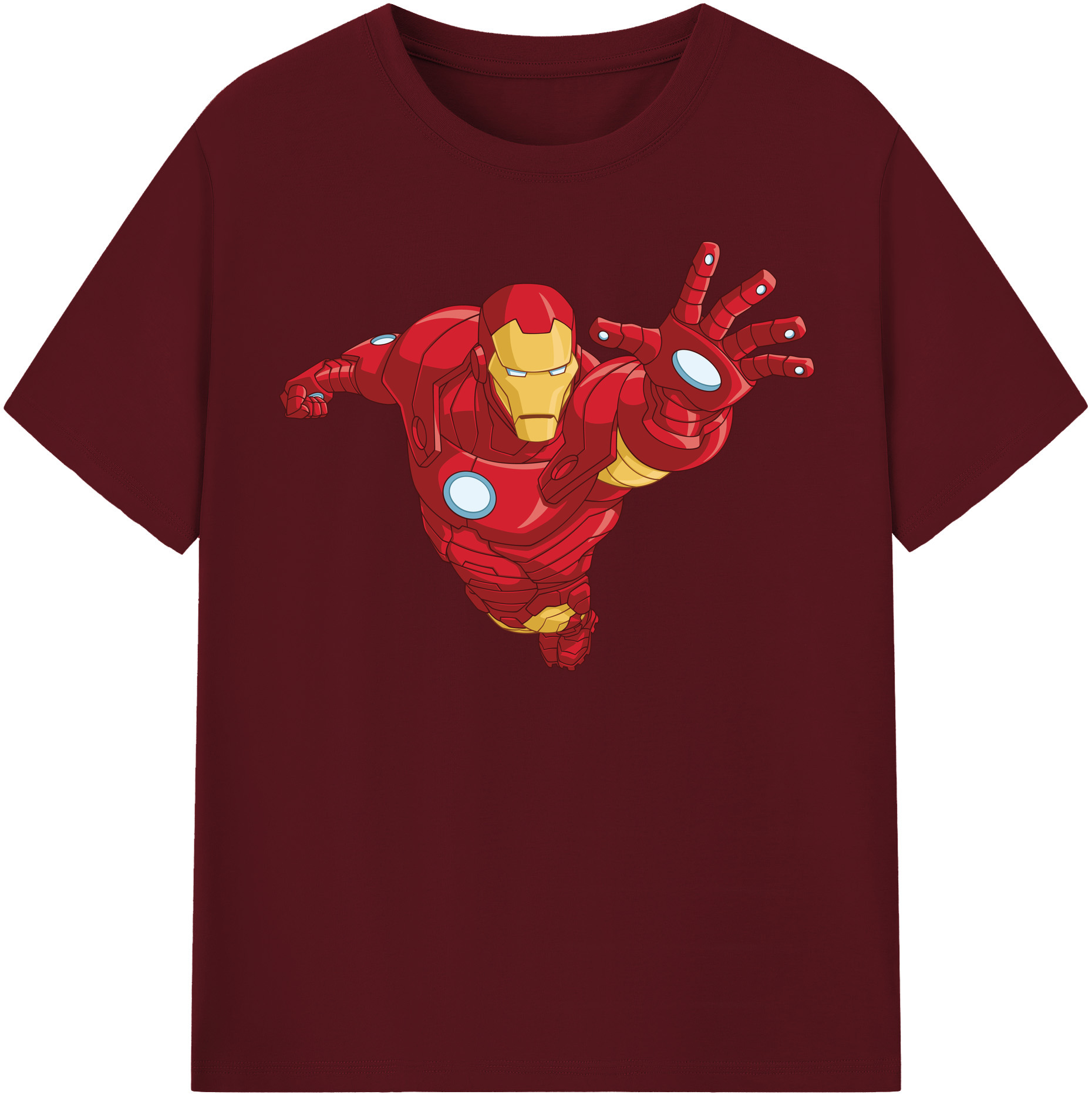 （画像用） アベンジャーズ The Avengers 綿100％半袖Tシャツ（フロントプリント）